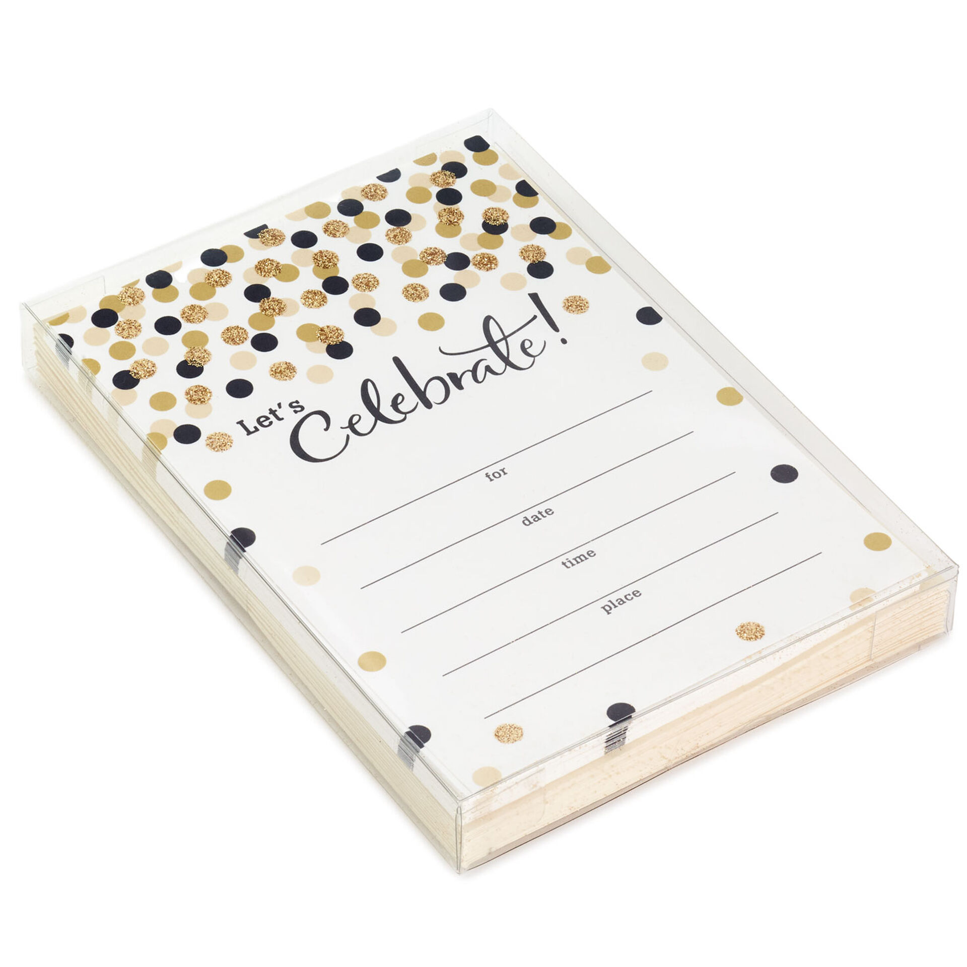 Lets-Celebrate-Gold-Dots-Party-Invitations_799NCW1049_01