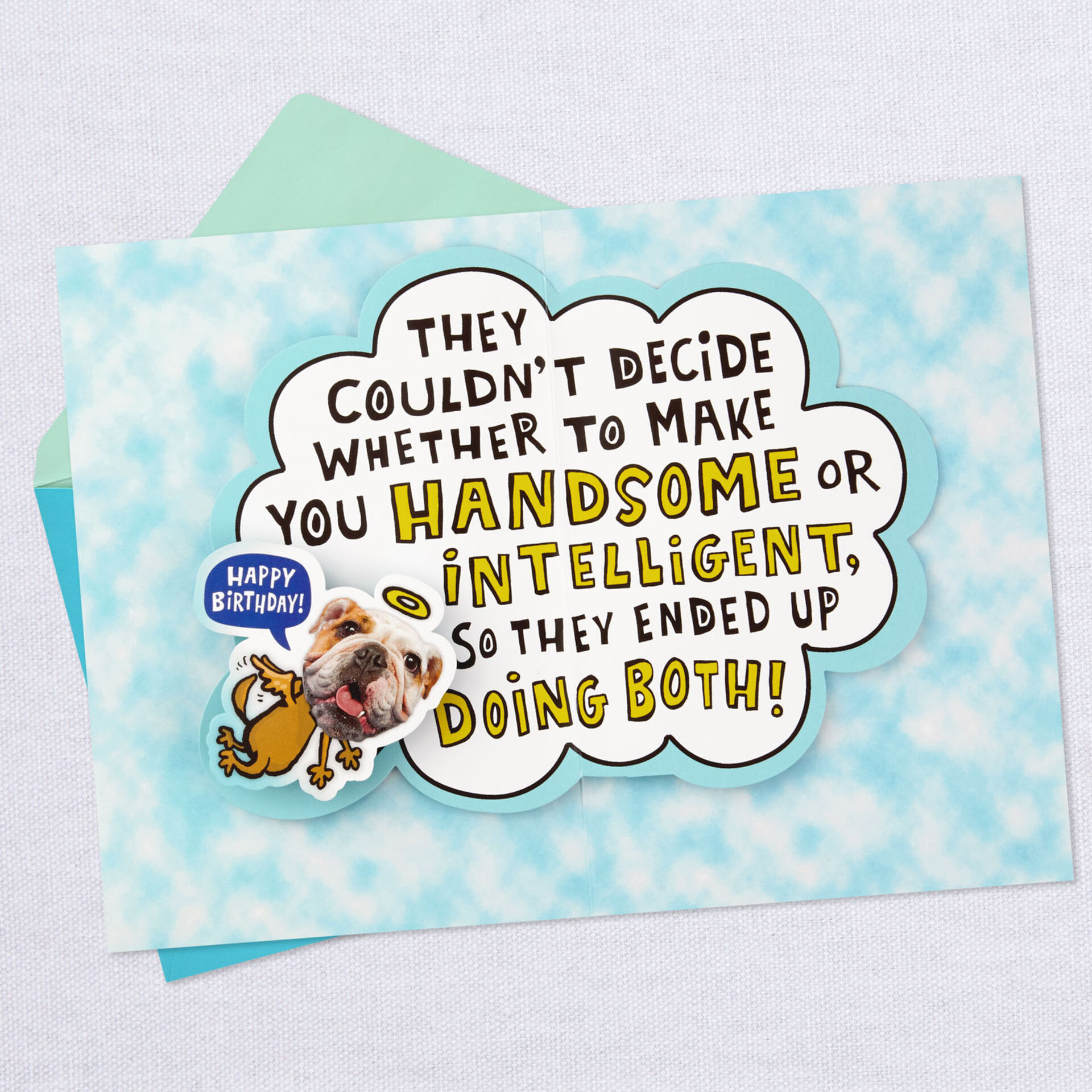 Angel-Dogs-in-Clouds-Grandson-PopUp-Birthday-Card_499MAN3638_03