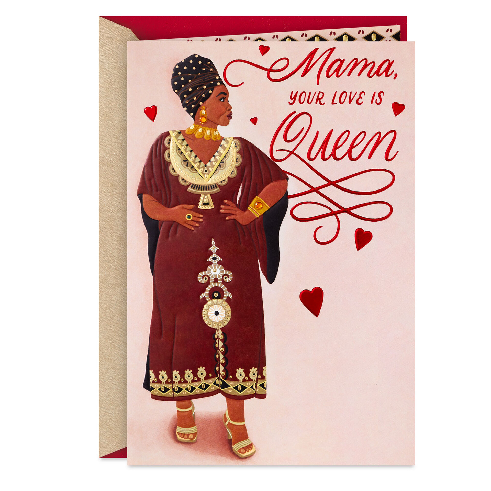 Black-Woman-in-Caftan-Mama-Valentines-Day-Card_599SV4017_01