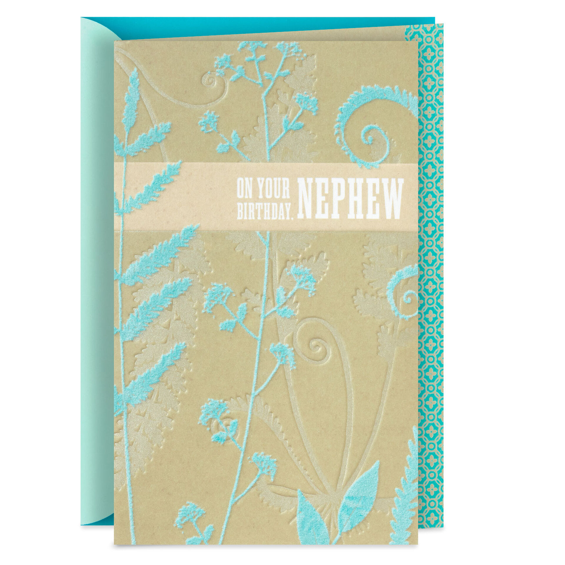Blue-Flowers-and-Ferns-Birthday-Card-for-Nephew_499MAN9038_01