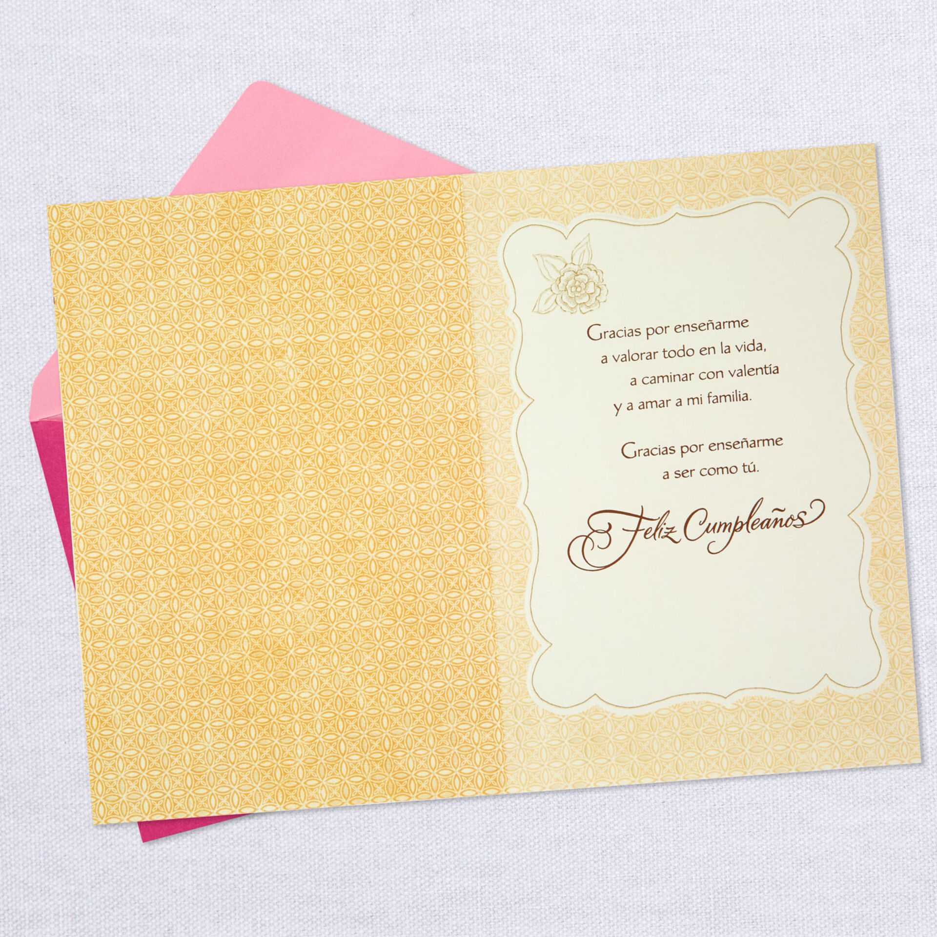 Bronzed-Flowers-SpanishLanguage-Birthday-Card-for-Mom_359BIF1109_03