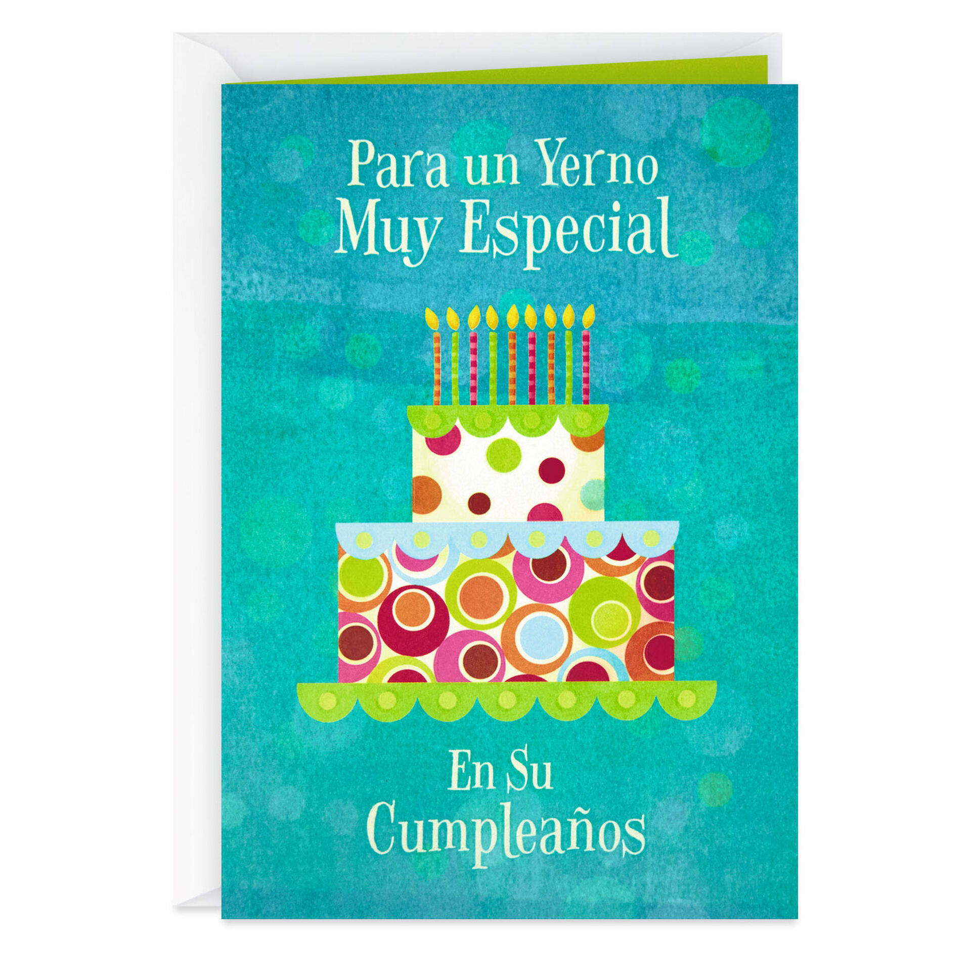 Cake-SoninLaw-SpanishLanguage-Birthday-Card_259BIB1138_01