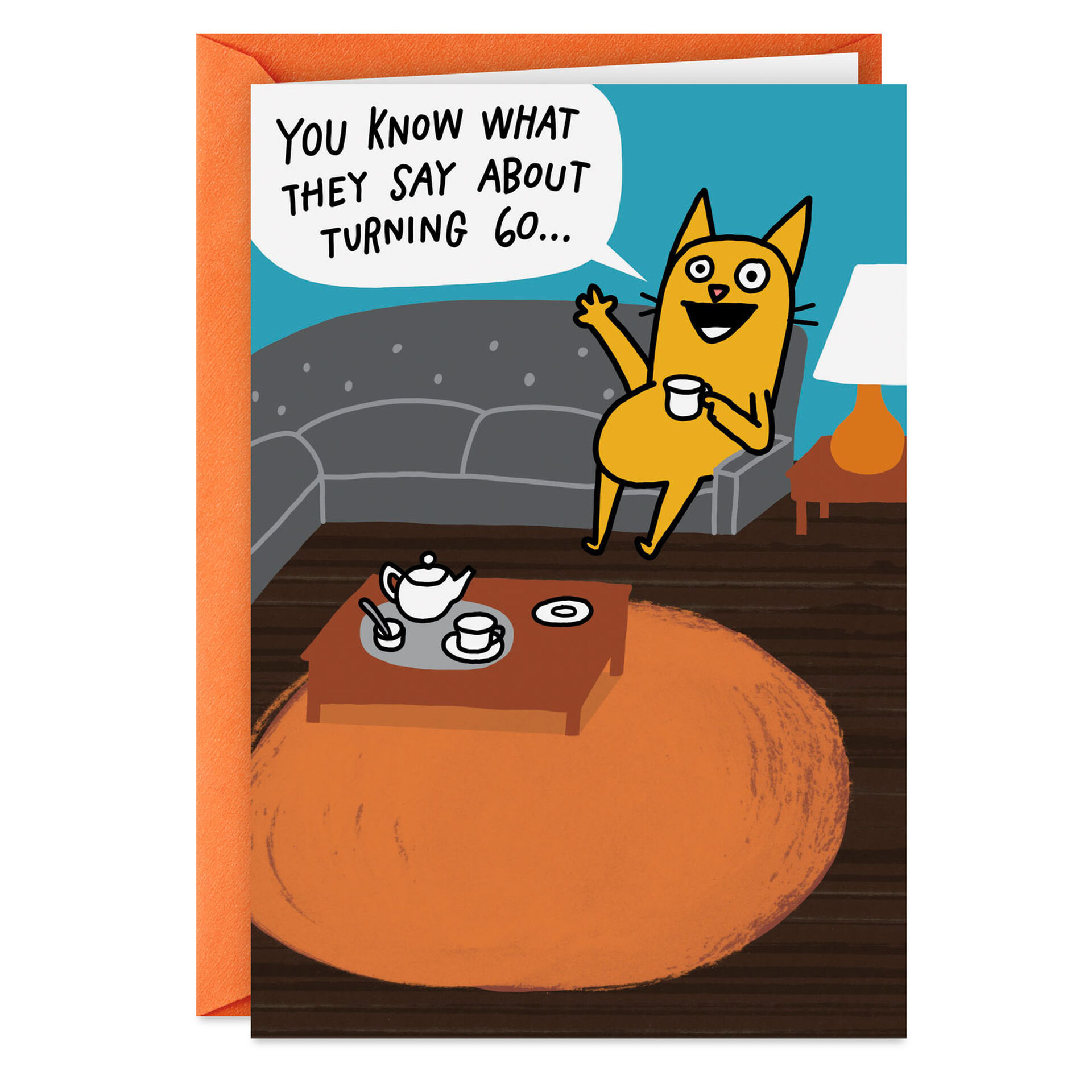 Cat-on-Couch-Funny-60th-Birthday-Card_399ZZB9659_01
