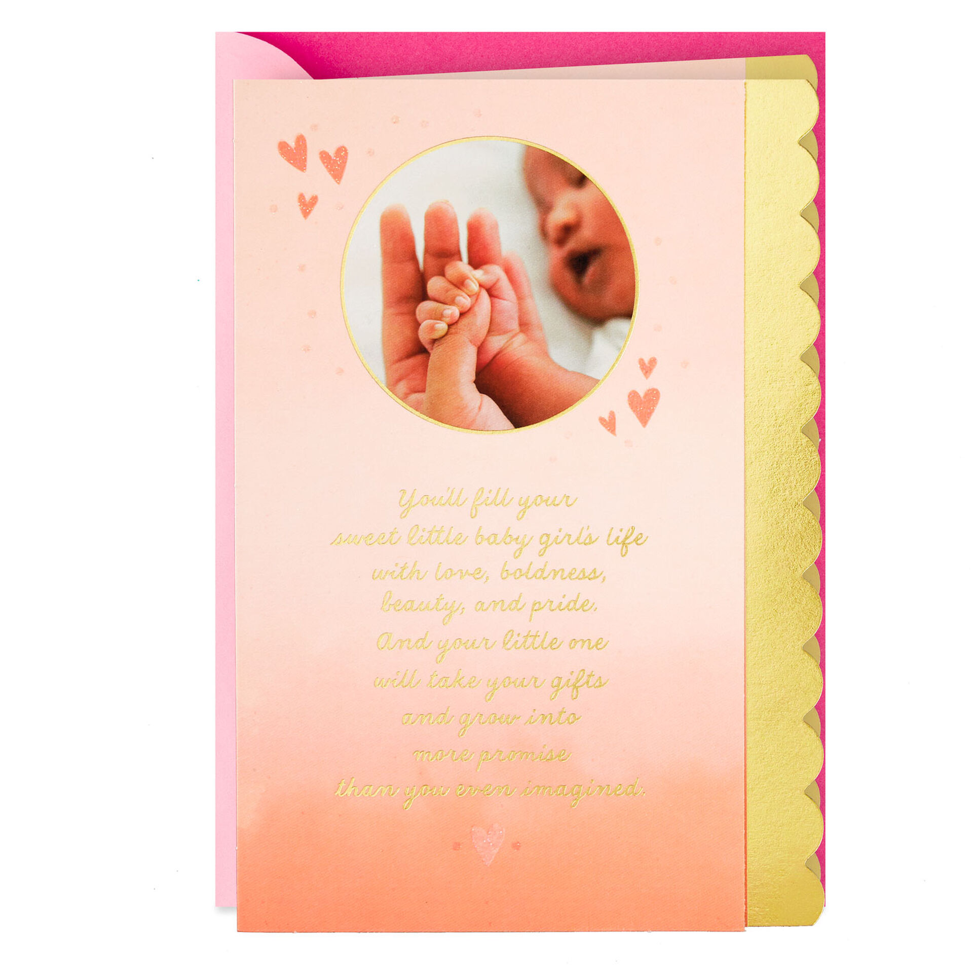 Circle-Newborn-Photo-and-Hearts-Pink-New-Baby-Girl-Card_399MHF9826_01