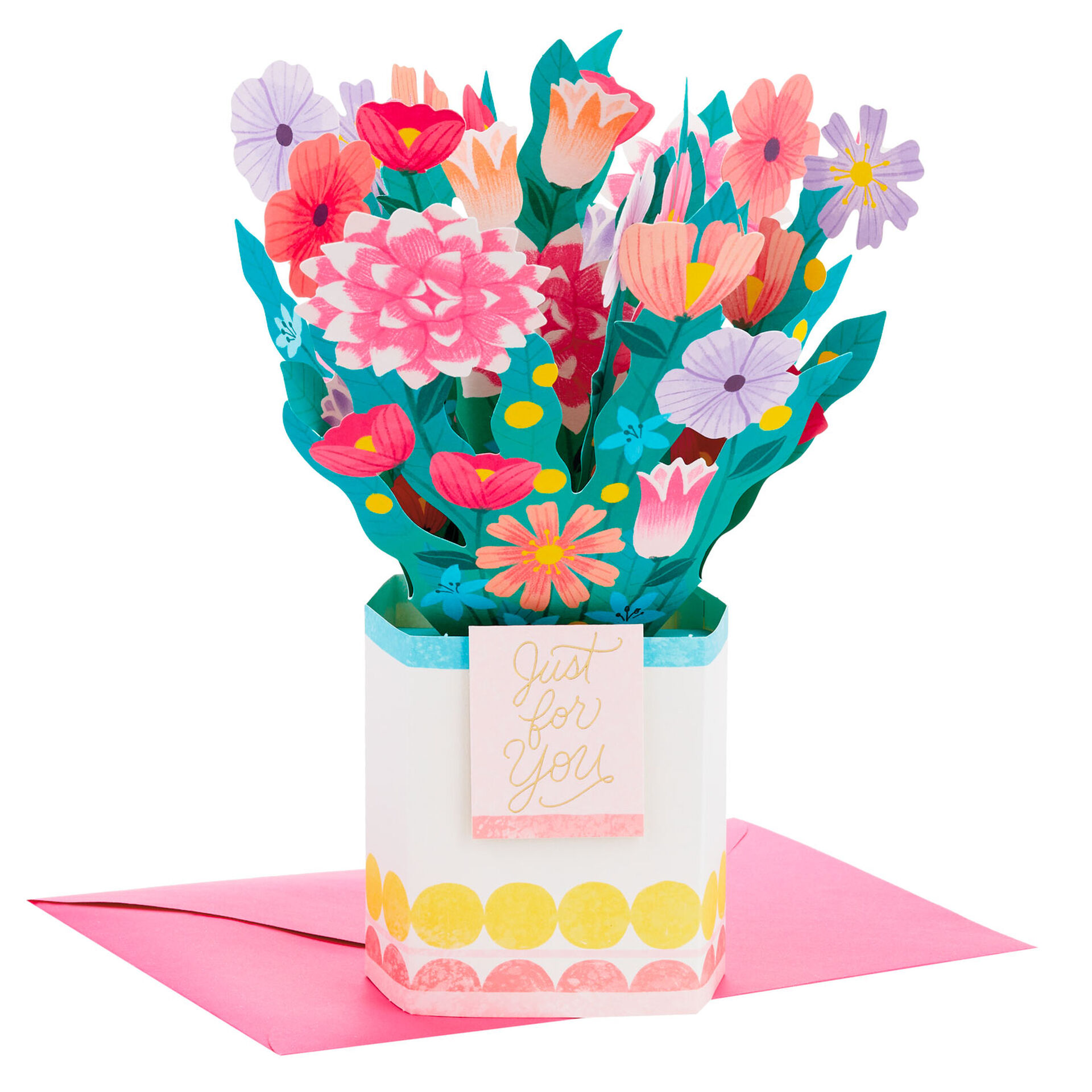 Colorful-Flowers-Just-For-You-3D-PopUp-Card_799WDR1206_01