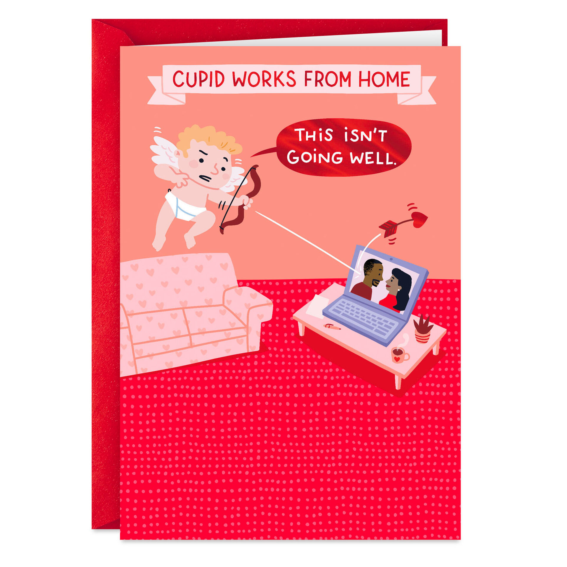 Cupid-Working-From-Home-Funny-Valentines-Day-Card_399ZV5037_01