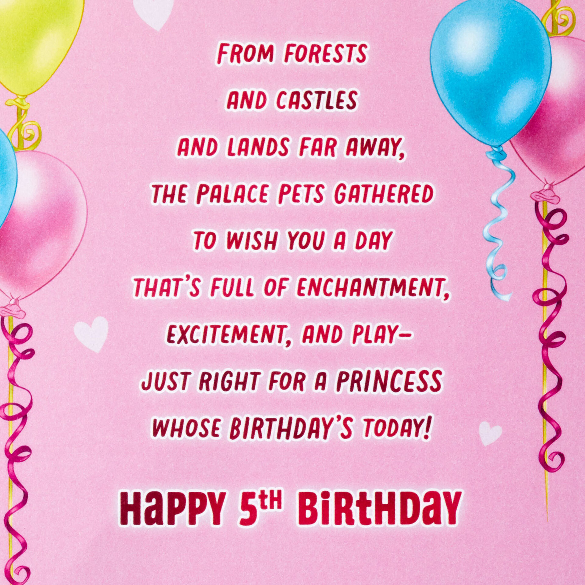 Disney-Princess-Pets-Stickers-5th-Birthday-Card-for-Her_399HKB9103_02