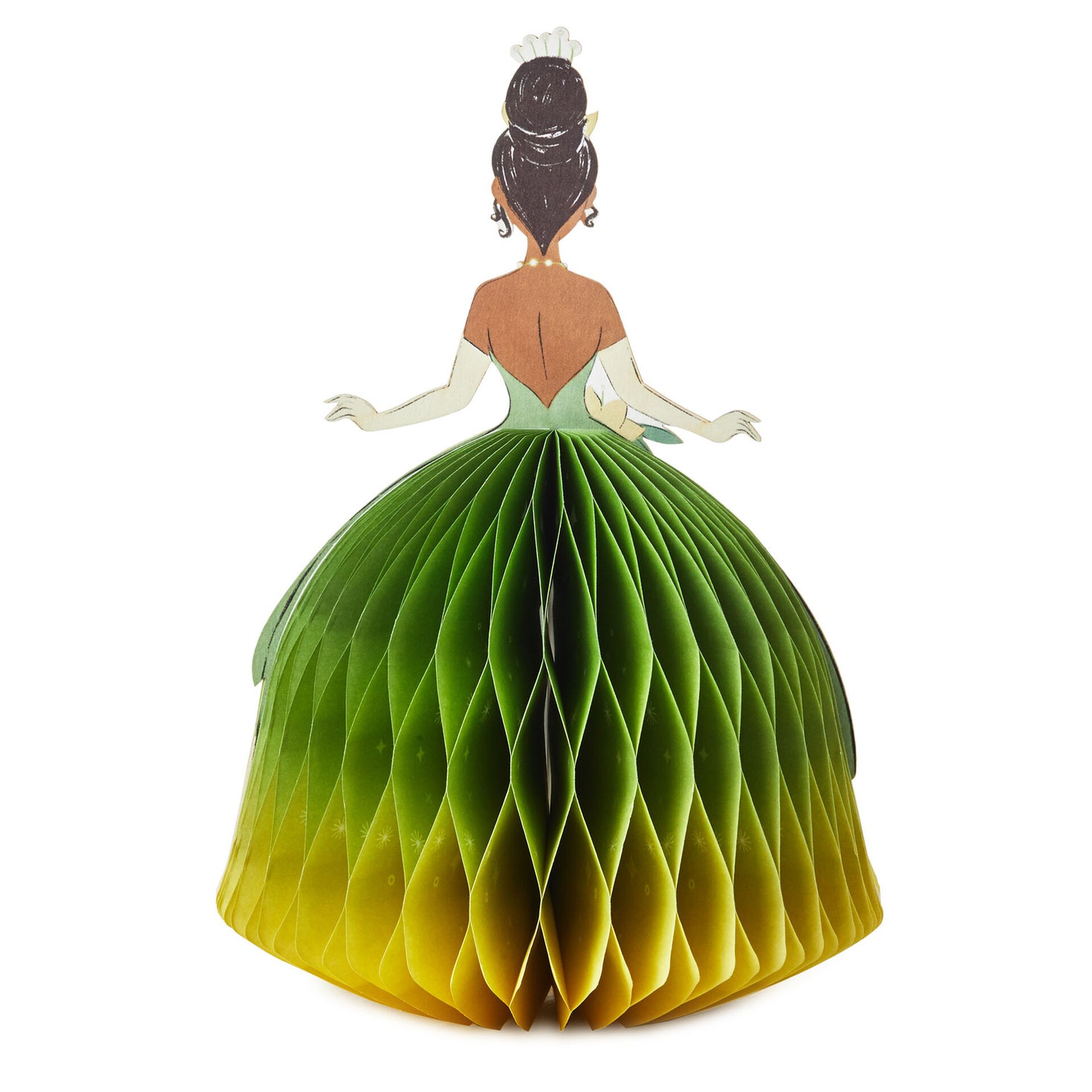 Disney-Princess-Tiana-Honeycomb-Dress-3D-PopUp-Card_699WDR1203_04