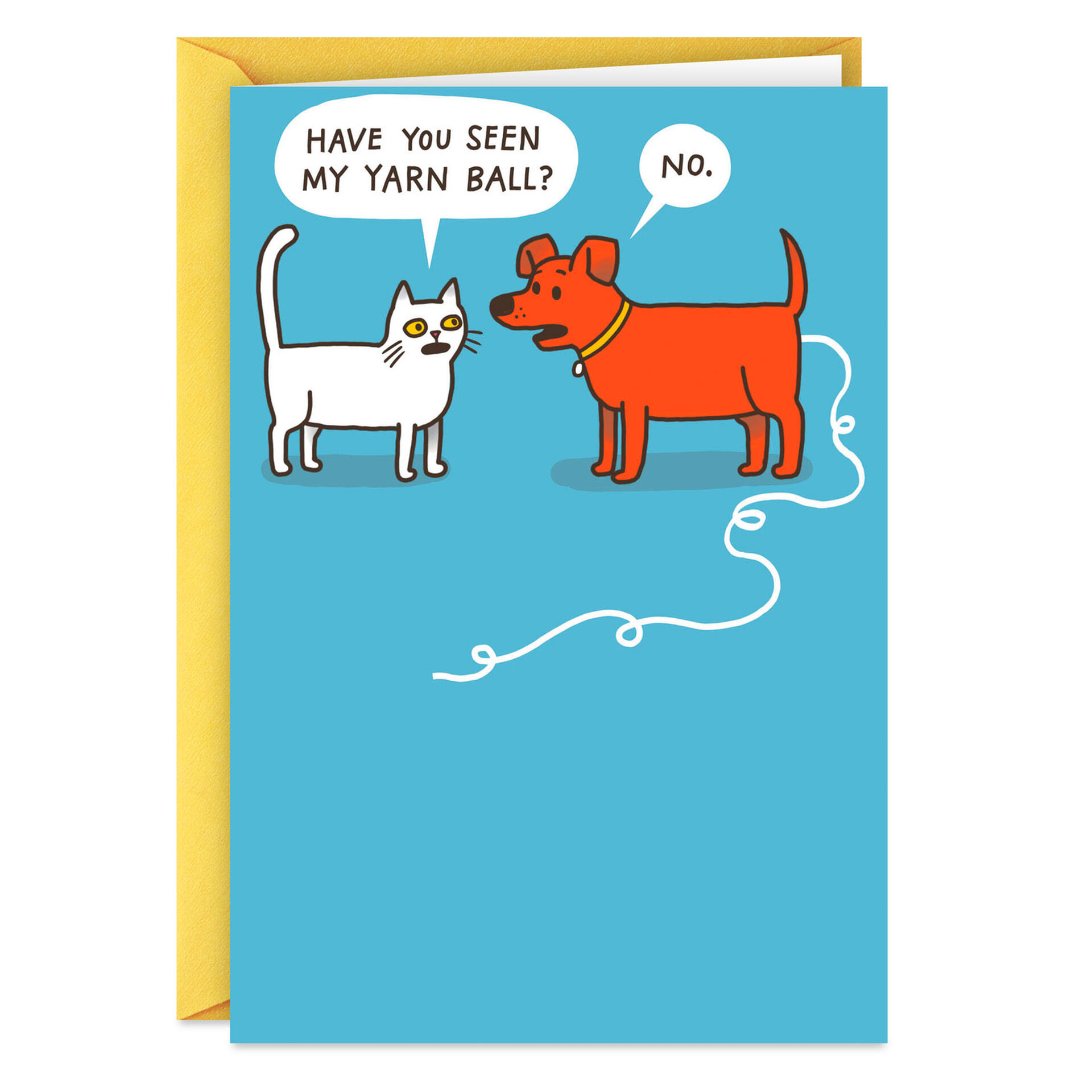 Dog-Cat-and-Yarn-Ball-Funny-Birthday-Card_369ZZB9339_01