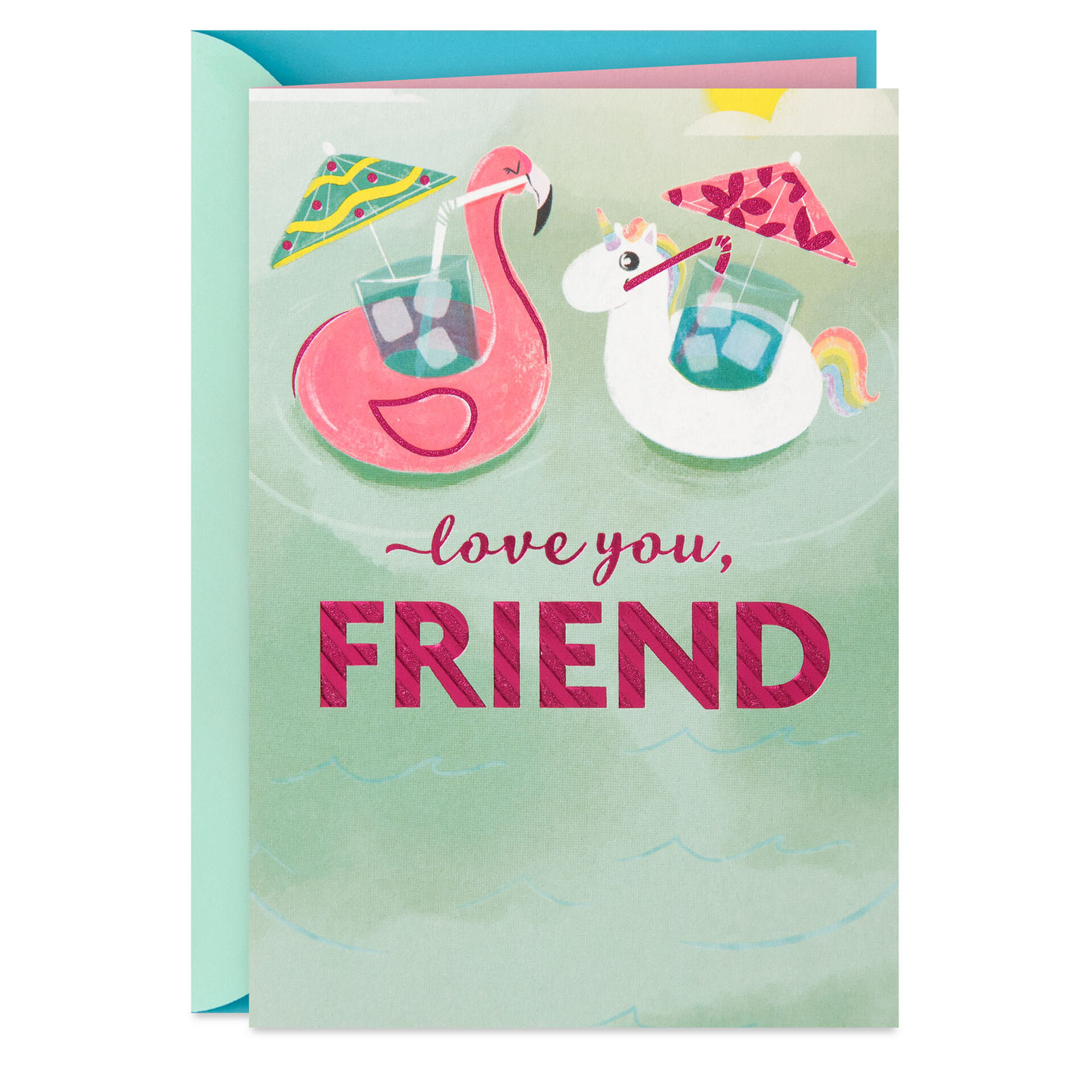 Friend-Pool-Floats-Birthday-Card-for-Her_299HBD3810_01