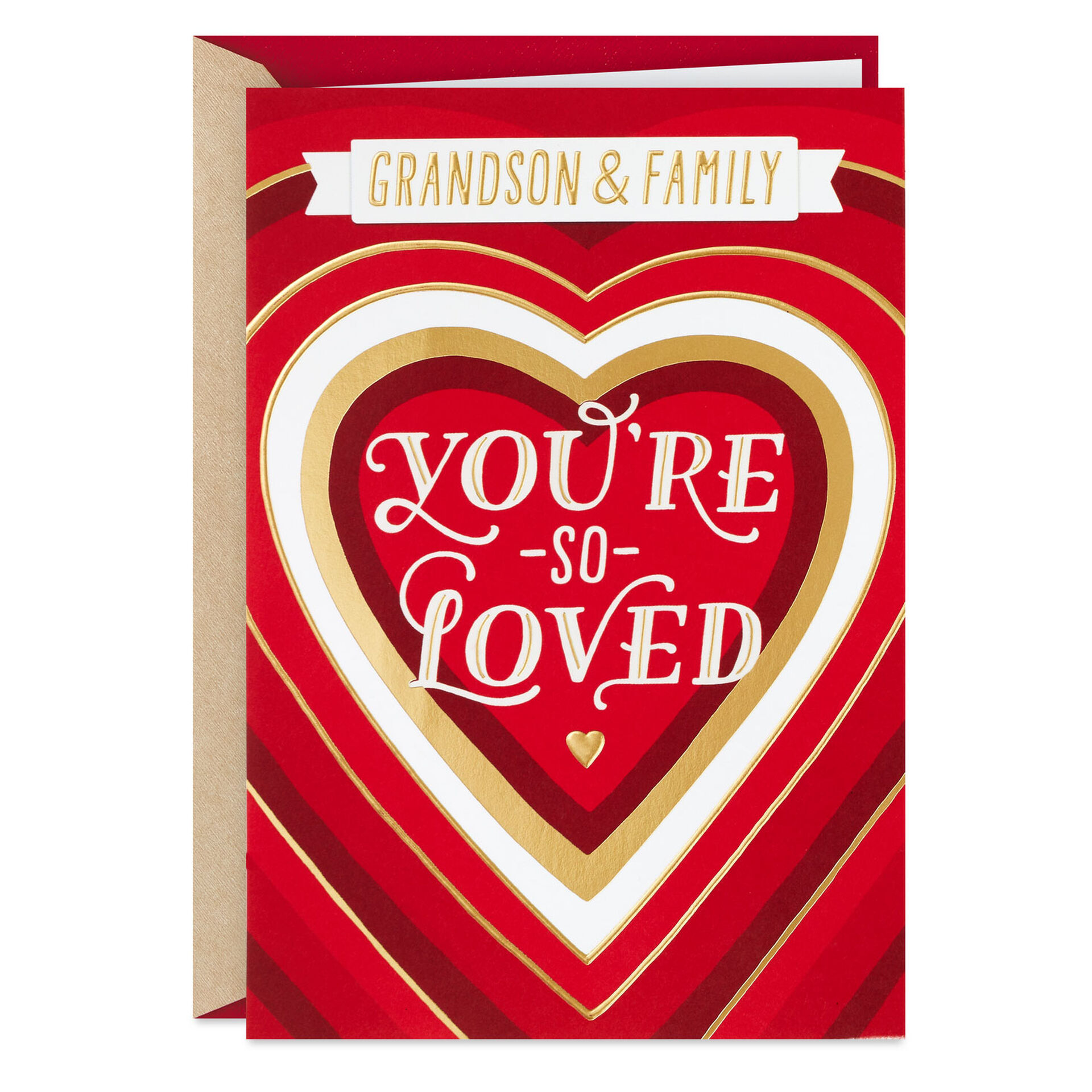 Hearts-Valentines-Day-Card-for-Grandson-and-Family_299V4099_01