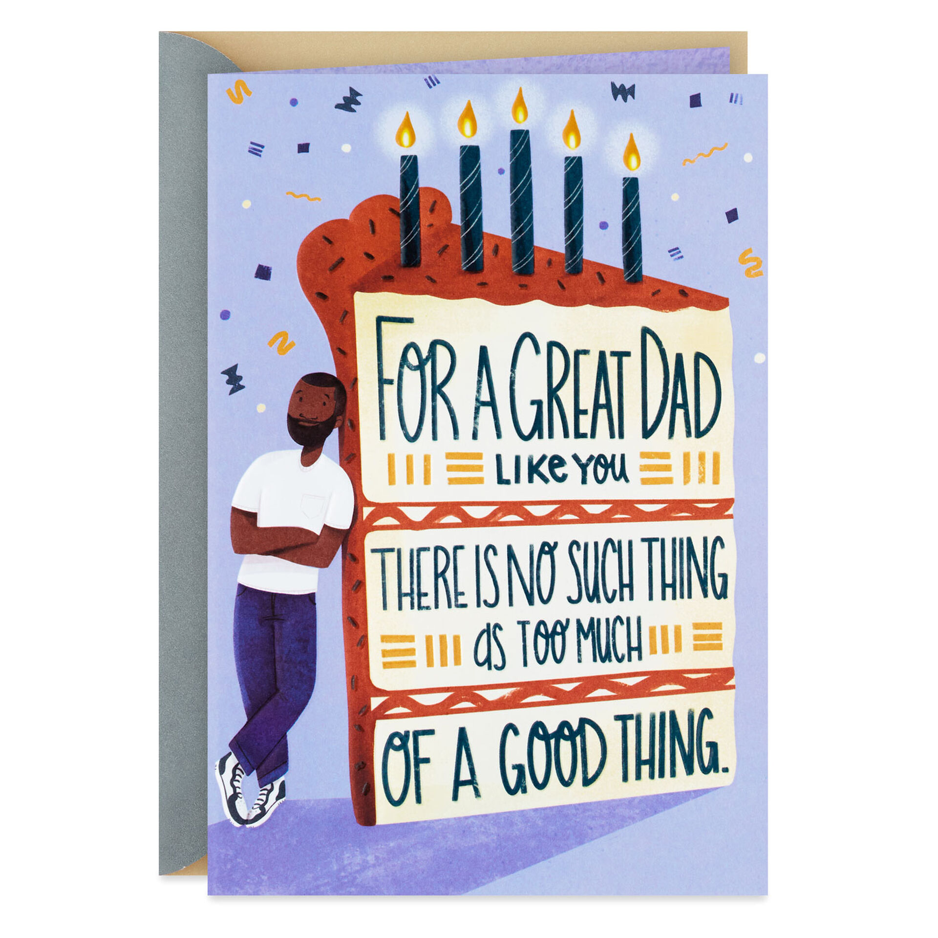 Man-and-Giant-Cake-Birthday-Card-for-Dad_299MHB9985_01