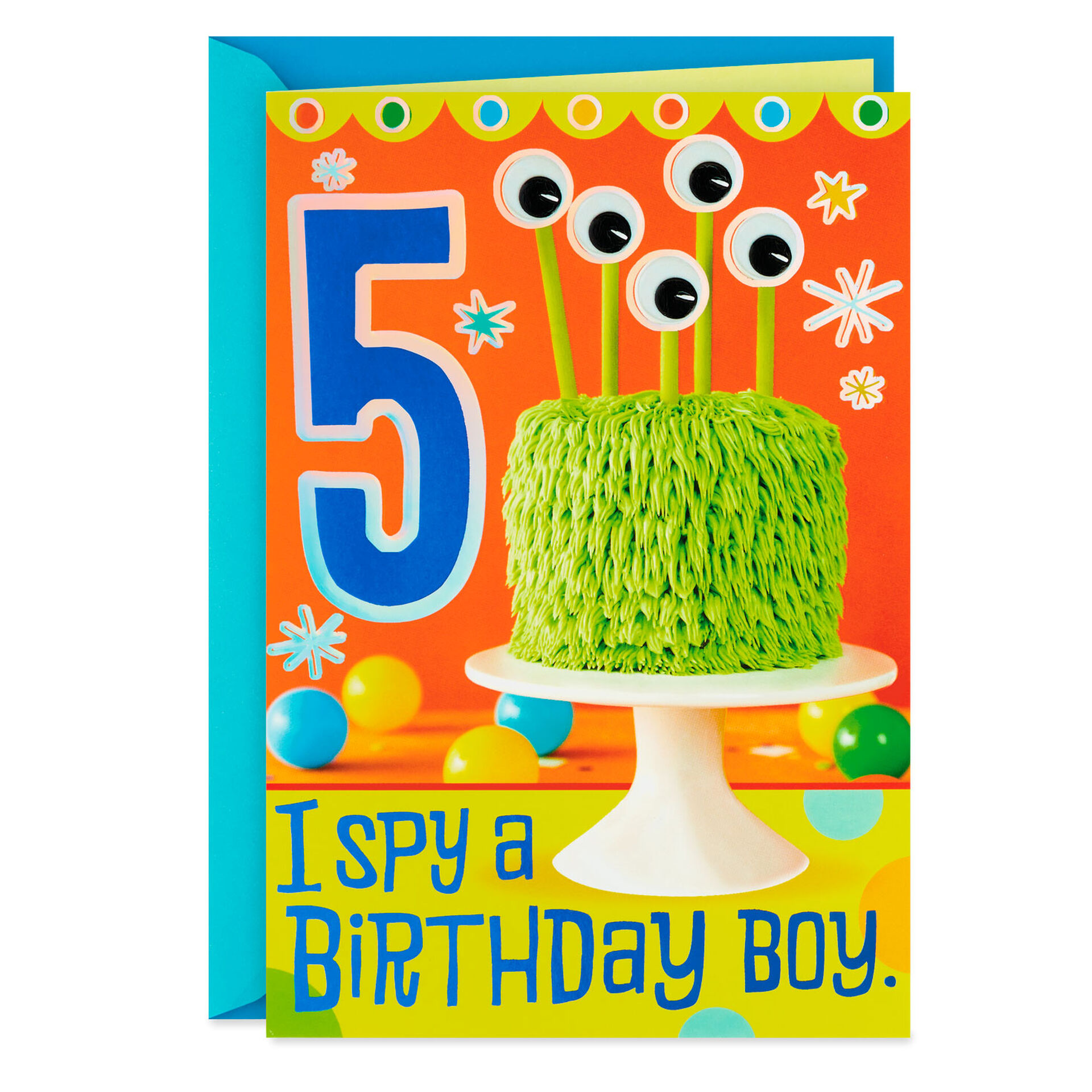 Monster-Cake-5th-Birthday-Card-for-Kids_399HKB9111_01