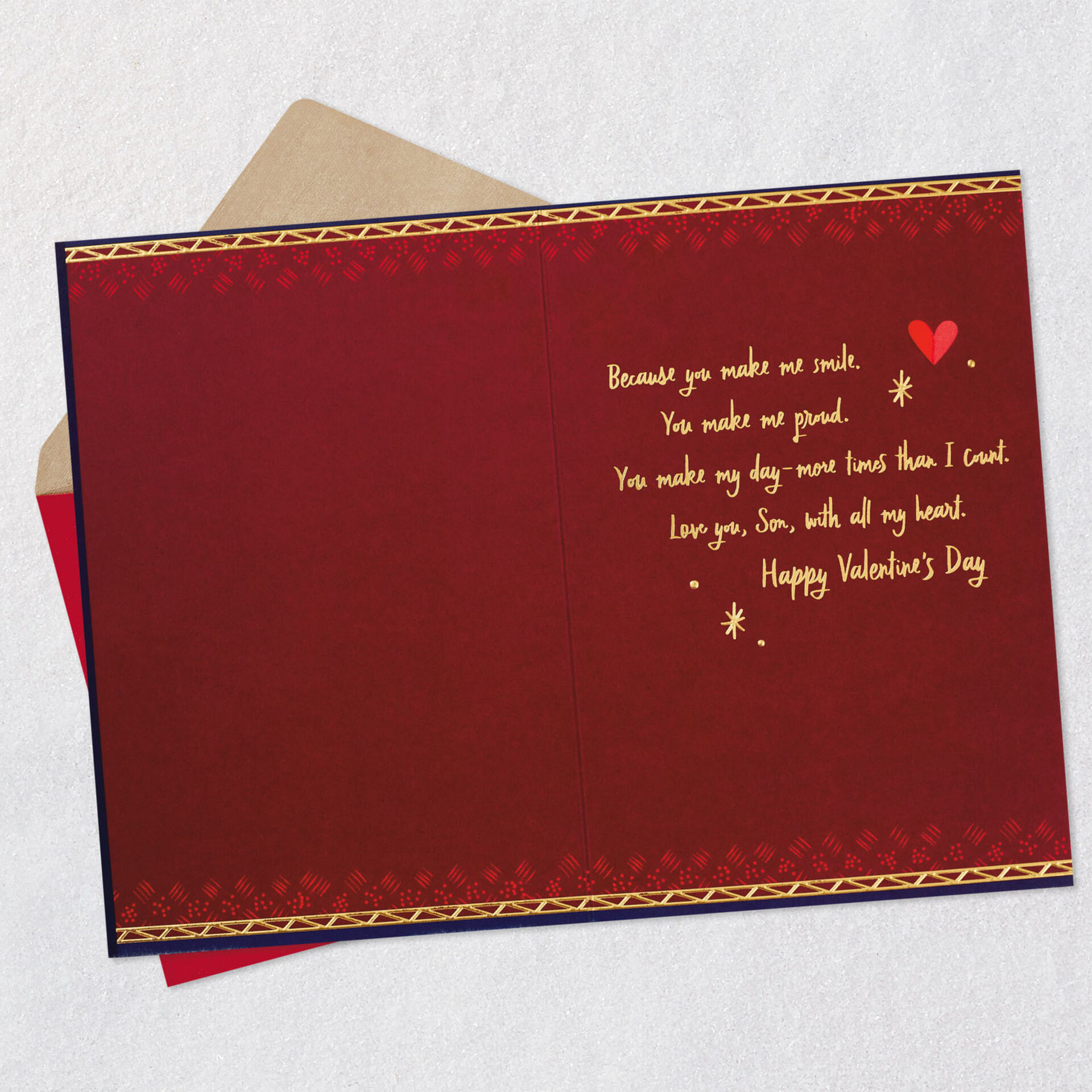 Patterned-Hearts-Valentines-Day-Card-for-Son_399SV4059_03