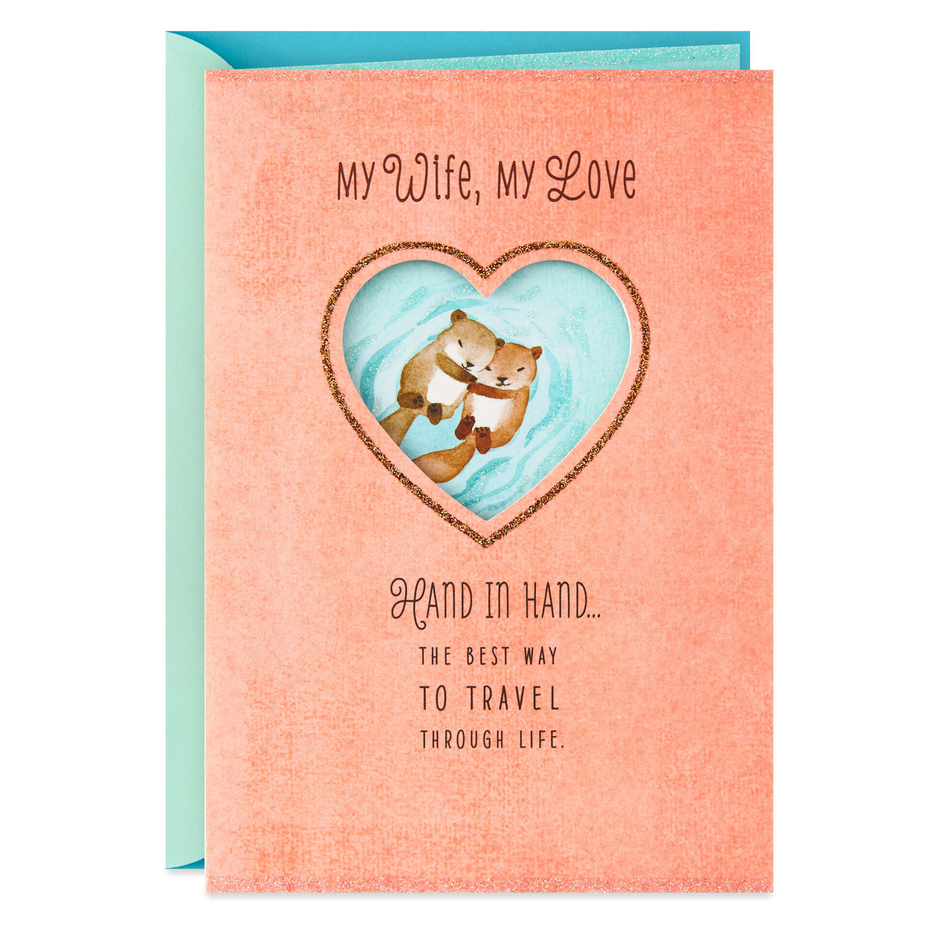 Sea-Otters-and-Heart-Anniversary-Card-for-Wife_459AVY2818_01