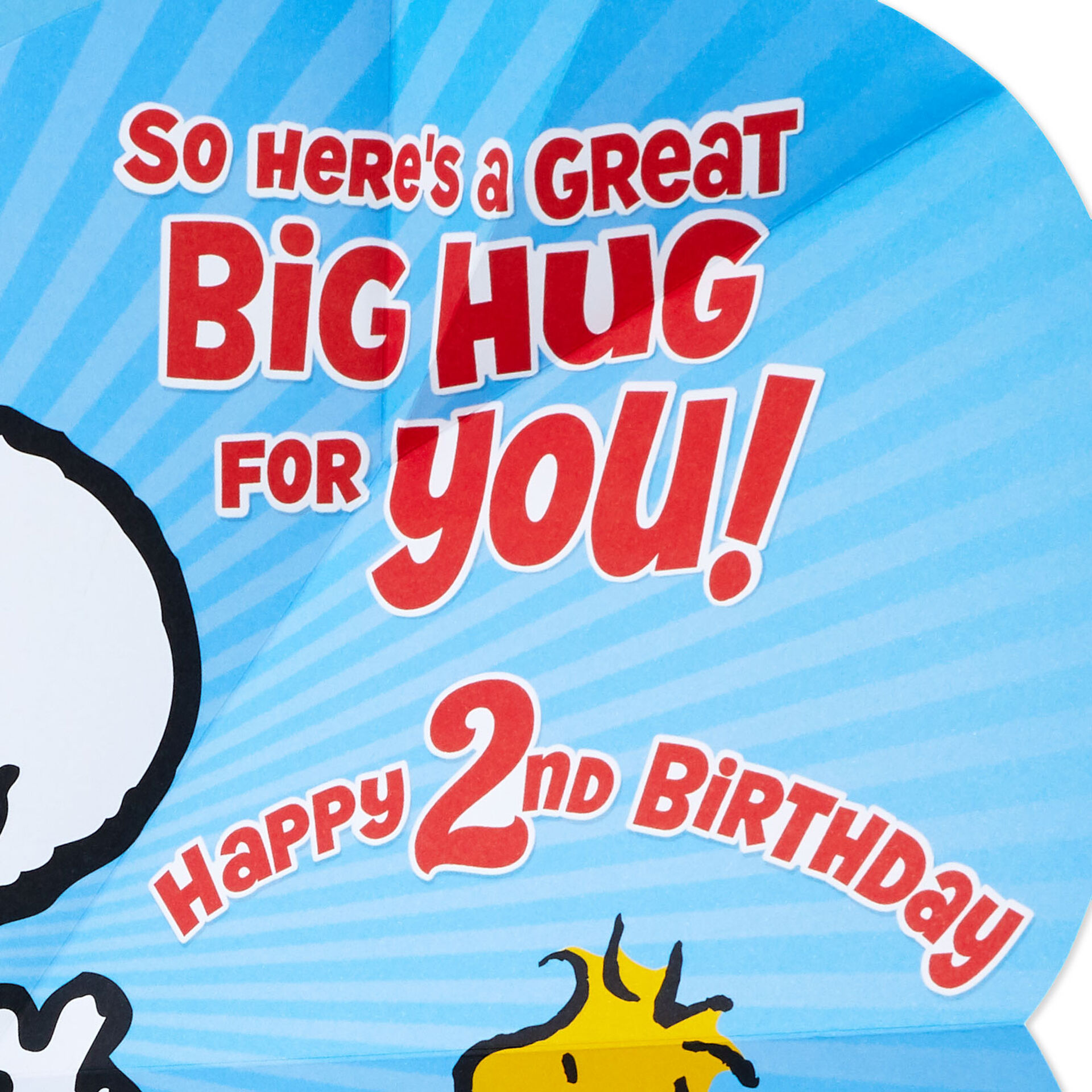 Snoopy-&-Woodstock-PopUp-Hug-2nd-Birthday-Card_559HKB9188_02