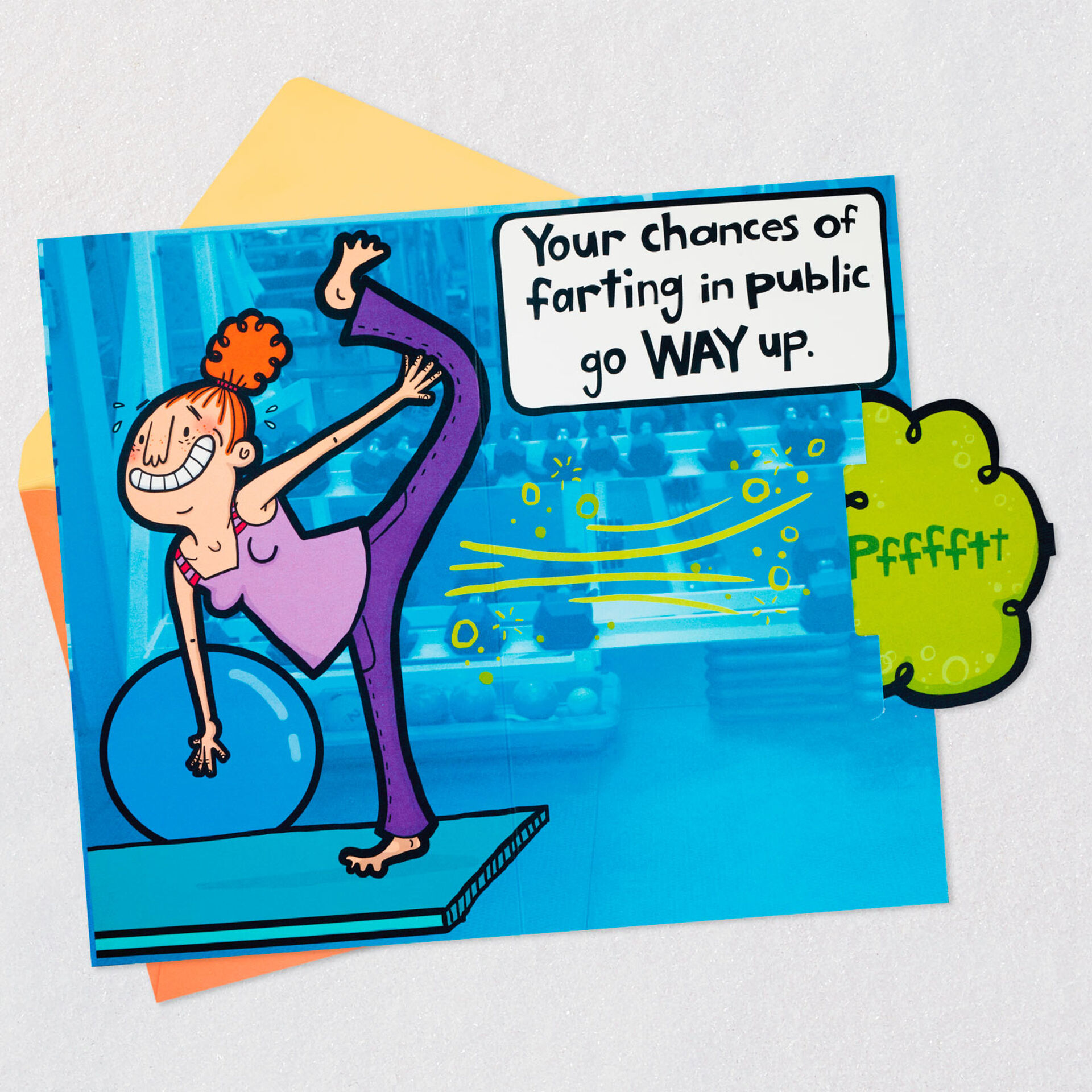 Woman-Doing-Yoga-and-Farting-Funny-Birthday-Card-for-Her_459HBD9673_03