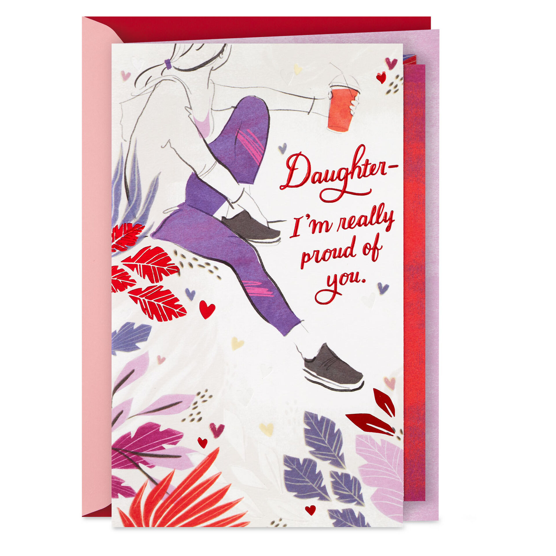 Young-Woman-and-Leaves-Daughter-Valentines-Day-Card_599VEE5172_01