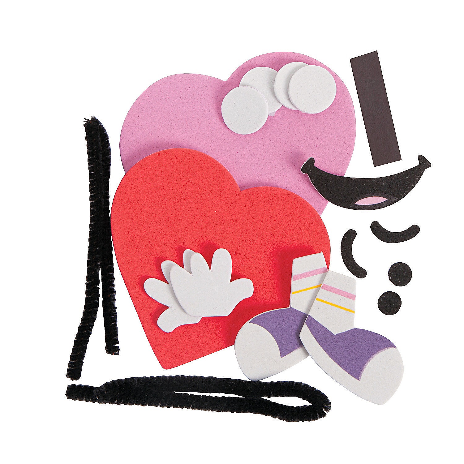 smile-heart-valentine-magnet-craft-kit-makes-12_13625749-a01