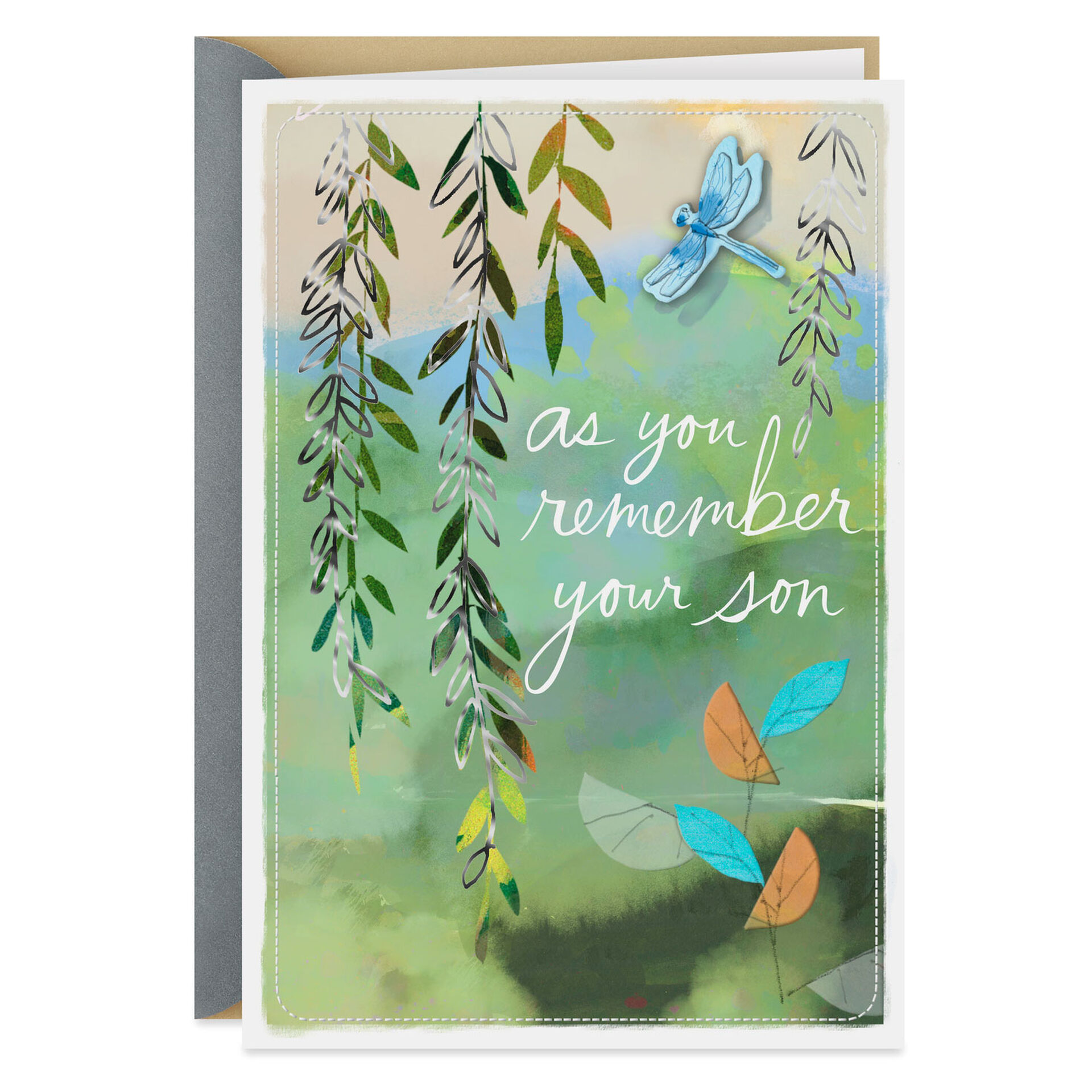 Dragonfly-and-Vines-Loss-of-Son-Sympathy-Card_359S2828_01