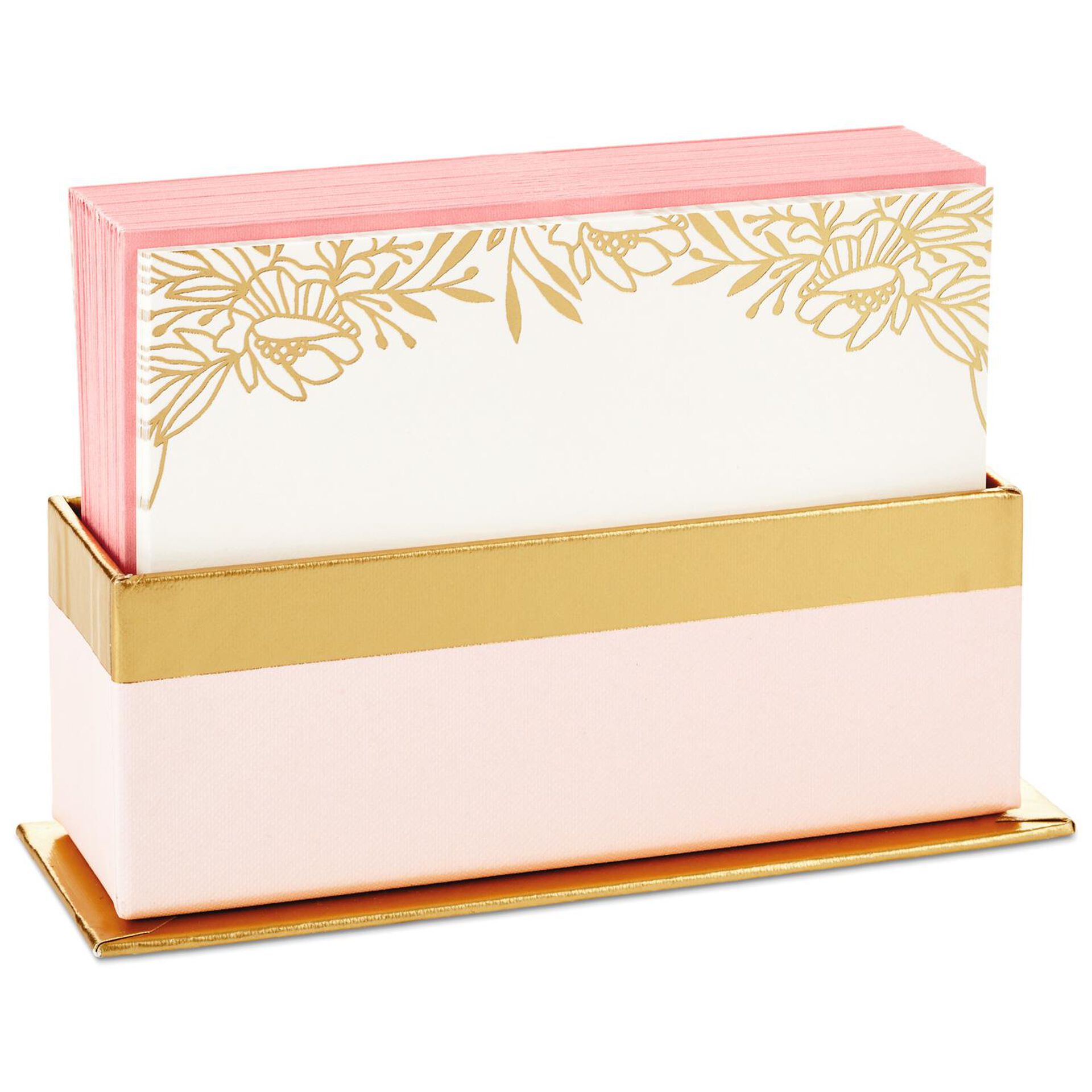 Gold-Floral-Blank-Flat-Note-Cards-With-Caddy-Box-of-40-root-1199SOM1467_SOM1467_02.jpg_Source_Image