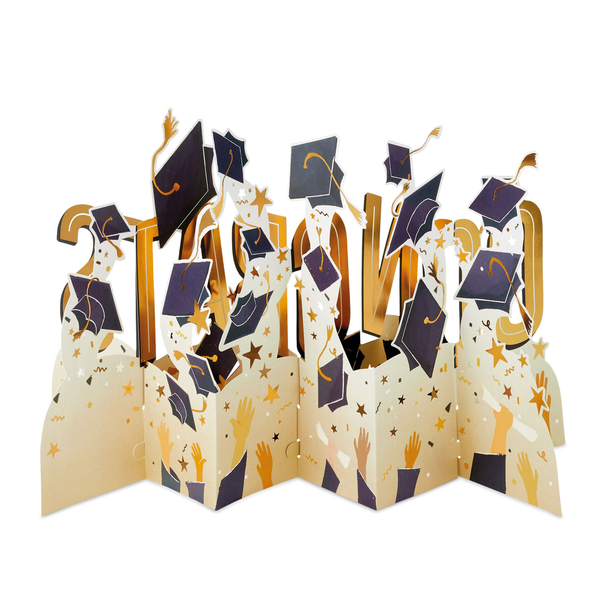 Jumbo-Grads-Throwing-Hats-3D-PopUp-Graduation-Card_999GGN4083_04