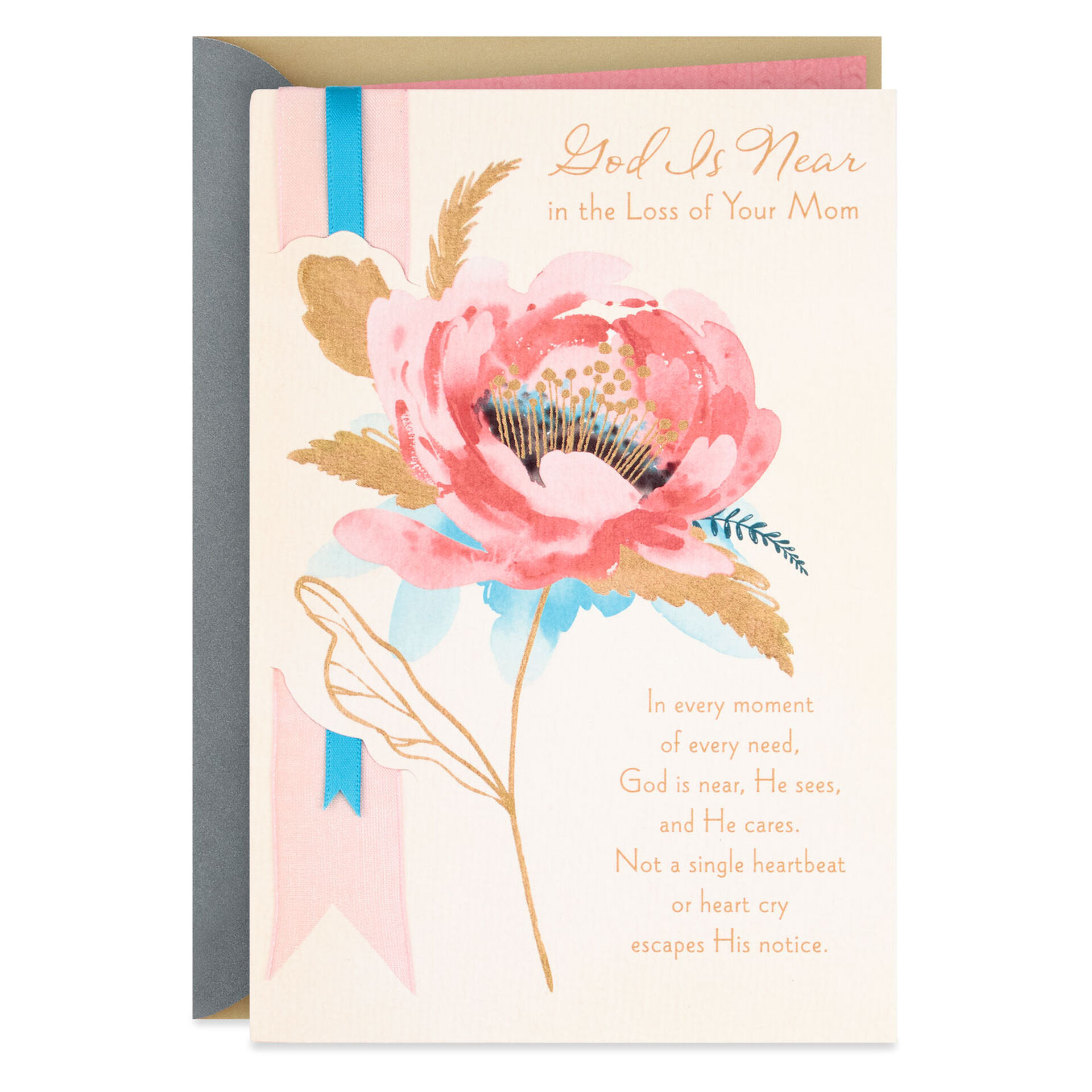 Pink-Flower-Christian-Sympathy-Card-Loss-of-Mom_599CEY2276_01