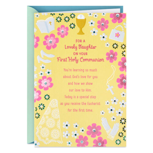 Pink-Flowers-Religious-First-Communion-Card-for-Daughter_399CEY3414_01