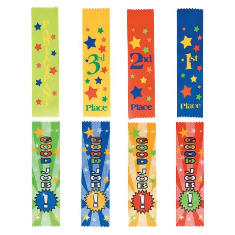 Award Ribbon Assortment – 60 Pc. – GonaKart International