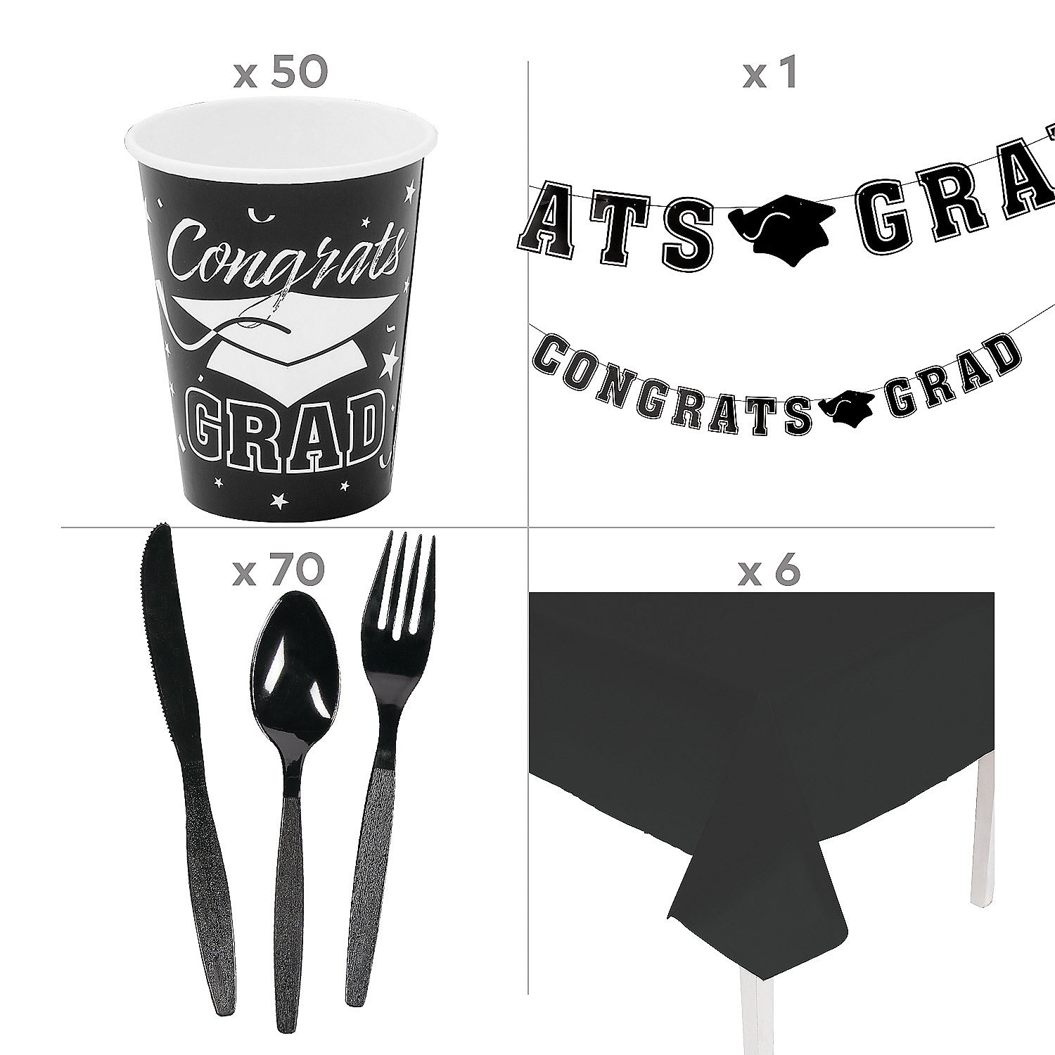 black-2023-congrats-grad-tableware-kit-for-50-guests_14208492-a02