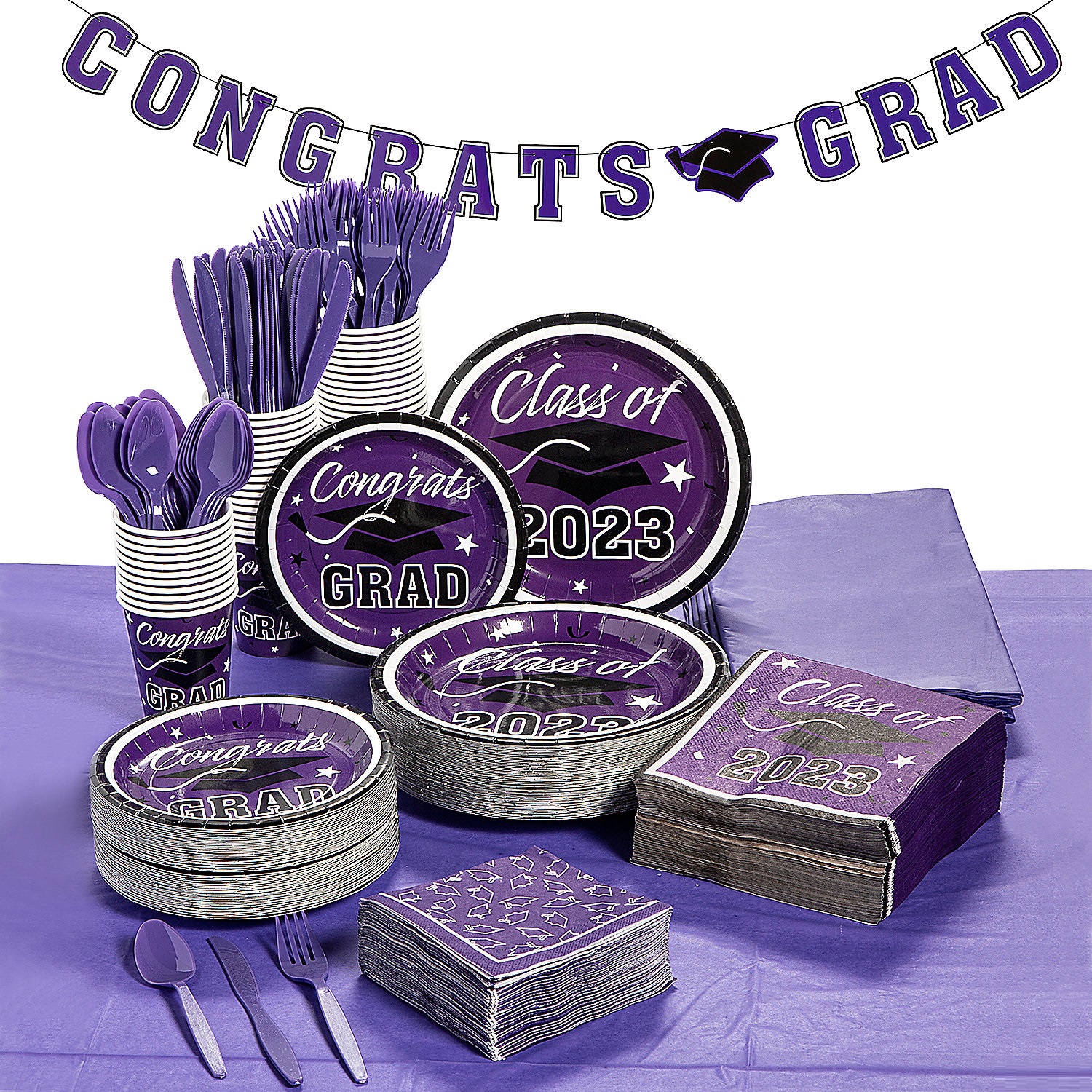 purple-2023-congrats-grad-tableware-kit-for-50-guests_14208486