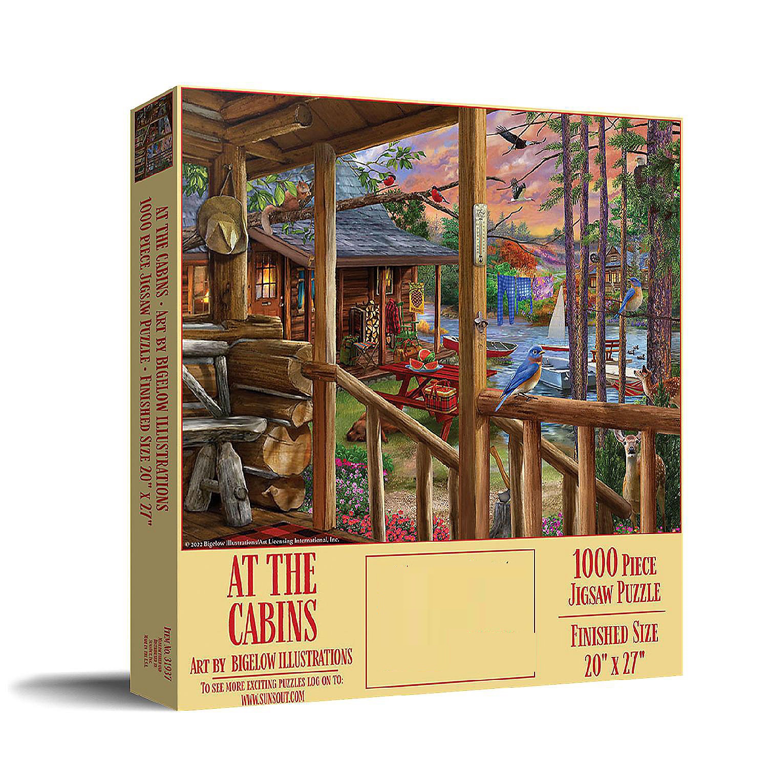 sunsout-at-the-cabins-1000-pc-jigsaw-puzzle_14333941-a01$NOWA$
