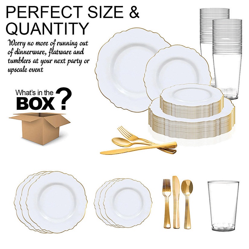 white-with-gold-rim-round-blossom-disposable-plastic-dinnerware-value-set-20-settings_14274151-a02